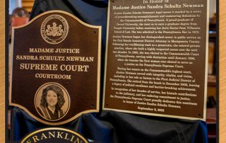 Sandra Newman Memorial Plaque